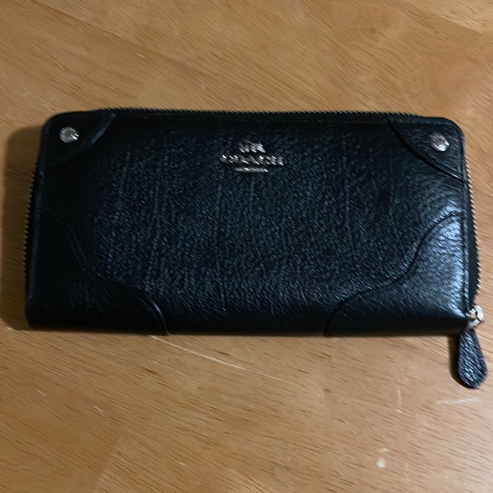 Black Coach wallet